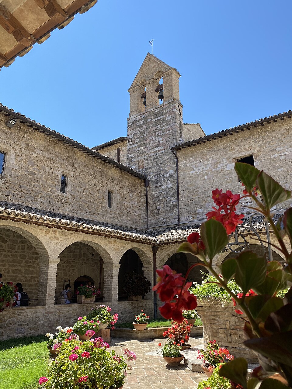 Cloître du couvent Saint-Damien d'Assise